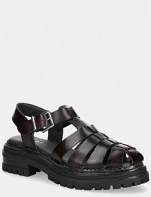 Sandały Jonak  bordowy damskie 3600019