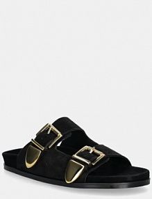 Klapki Billi Bi  czarne damskie A8621.Black