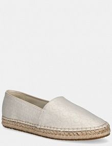 Espadryle Calvin Klein  beżowe damskie HW0HW02467