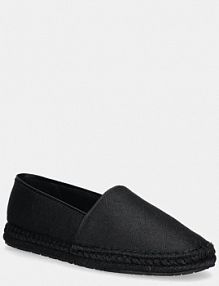 Espadryle Calvin Klein  czarne damskie HW0HW02467