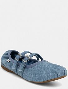 Baleriny Tommy Jeans  niebieskie EN0EN02782