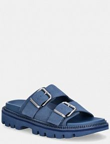 Klapki Tommy Jeans  niebieskie damskie EN0EN02797