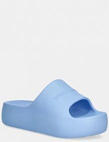 Klapki Tommy Jeans  niebieskie damskie EN0EN02879