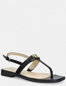 Sandały Guess  czarne damskie FLJREL.LEA21.