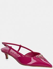 Sandały na obcasie Guess  różowe FLJSS2.PAF05.