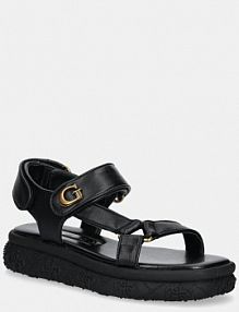 Sandały Guess  czarne damskie FLJLAN.ELE03.