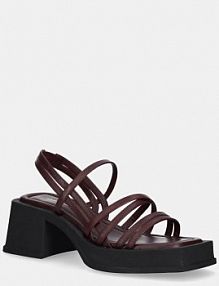 Sandały na obcasie Vagabond Shoemakers  bordowy 5337.101.38