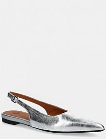 Baleriny Vagabond Shoemakers  srebrne 5733.183.79
