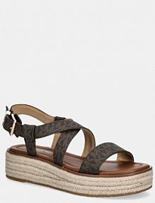 Espadryle MICHAEL Michael Kors  brązowe damskie 40S5LYFS1B.20