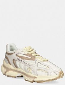 Sneakersy Lacoste  beżowe damskie 49SFA0012