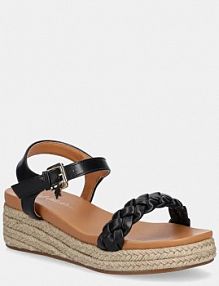 Sandały na obcasie U.S. Polo Assn.  czarne ASTRID001W.5Y