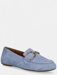 Mokasyny Geox  niebieskie damskie D45MUJ.00021.