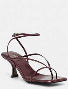 Sandały na obcasie Jeffrey Campbell  bordowy JC.935.9.104