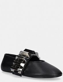 Baleriny Jeffrey Campbell  czarne JC.1555.3.3