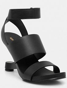 Sandały na obcasie United Nude  czarne 109040116