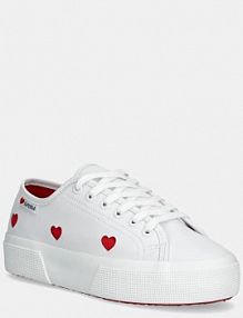 Sneakersy Superga  białe damskie S8137HW.AB7