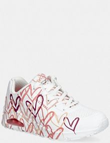 Sneakersy Skechers  różowe damskie 155507