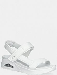 Sandały na obcasie Skechers  białe 119813