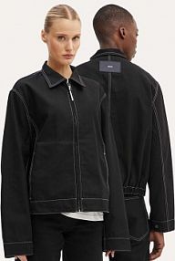 Kurtka przejściowa Sunnei  czarna damska RTWXOUW006