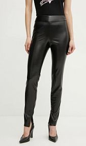 Spodnie eleganckie Guess  czarne damskie W4BB18.WGIK0