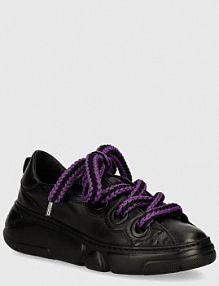 Sneakersy AGL  czarne damskie D938050PGSOFT