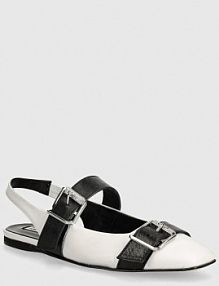 Baleriny Karl Lagerfeld  białe KL40186.010