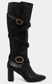 Kozaki Kurt Geiger London  czarne damskie 3483800109.BL