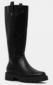 Kozaki U.S. Polo Assn.  czarne damskie KARMA017W.DY1