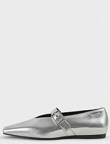 Baleriny Vagabond Shoemakers  srebrne 5701.283.79