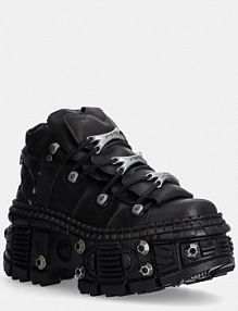 Sneakersy New Rock  czarne damskie M.WALL106.S25