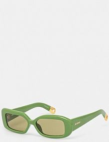 Okulary Jacquemus  zielone damskie JAC11C3SUN