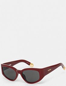 Okulary Jacquemus  bordowy damskie JAC5C3SUN