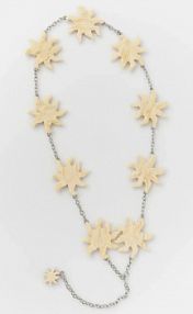 Pasek Desigual  srebrny damski 25SARO01