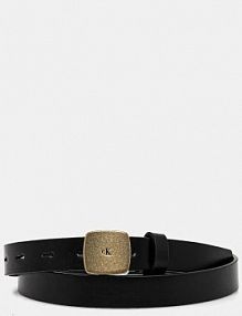 Pasek Calvin Klein Jeans  czarny damski LV04K7007G