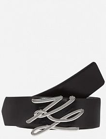 Pasek Karl Lagerfeld  czarny damski A2W33057