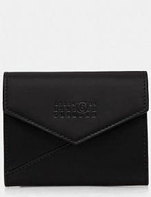 Portfel MM6 Maison Margiela  czarny damski SA5UI0010.P71