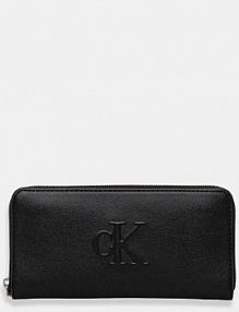 Portfel Calvin Klein Jeans  czarny damski LV04K1005G