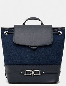 Plecak U.S. Polo Assn.  granatowy damski BEUQM8640WC2