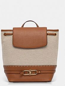 Plecak U.S. Polo Assn.  beżowy damski BEUQM8640WC2