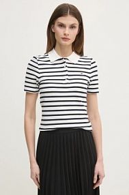 Koszulka polo Tommy Hilfiger  biała damska WW0WW43225