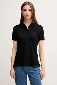 Koszulka polo United Colors of Benetton  czarna damska 3TQJD300W