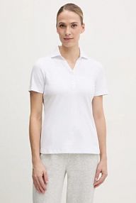 Koszulka polo Sportalm  biała damska 250182