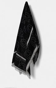 Chusta Karl Lagerfeld  czarna A1W33152