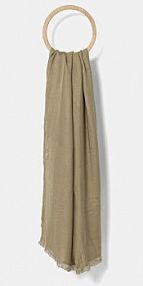 Szalik Sisley  zielony damski 6HIKWU024