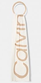 Szalik Calvin Klein  beżowy damski K60K612975