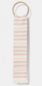 Szalik Tommy Hilfiger  różowy damski AW0AW17147