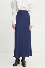 Spódnica maxi Bruuns Bazaar  granatowa BBW4296