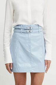 Spódnica mini Boss Orange  niebieska 50531754