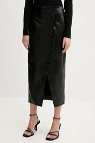 Spódnica midi IRO  czarna WP31CASSILDE