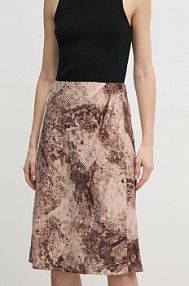 Spódnica mini Guess  beżowa W5RD0J.WGZ92